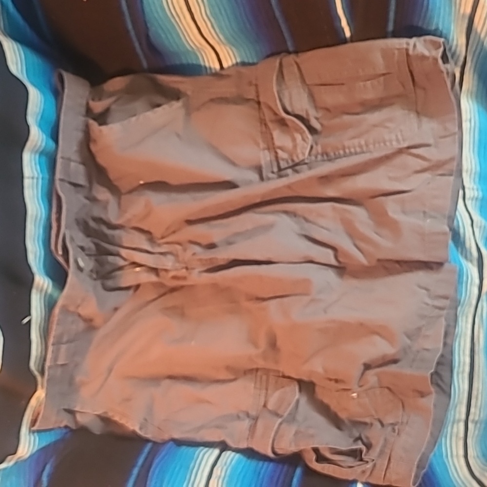 Eddie Bauer Dark gray cargo shorts size 34